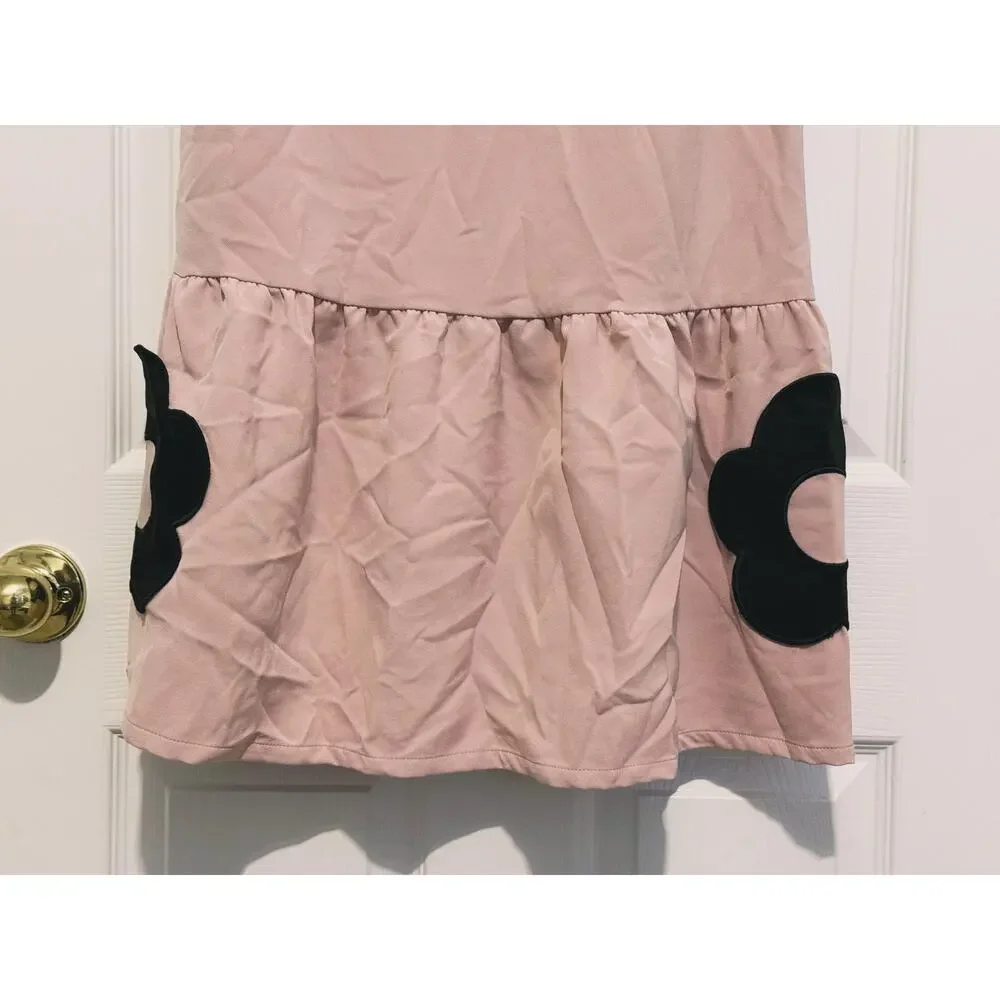 Victoria Beckham Target Floral Pocket Sleeveless Dress Girls XL Pink Preppy Cute
